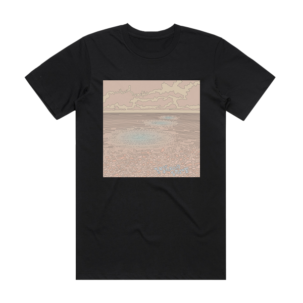 Mutual Benefit Skip A Sinking Stone Album Cover T-Shirt Black