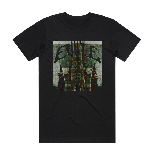 Evile Skull Album Cover T-Shirt Black