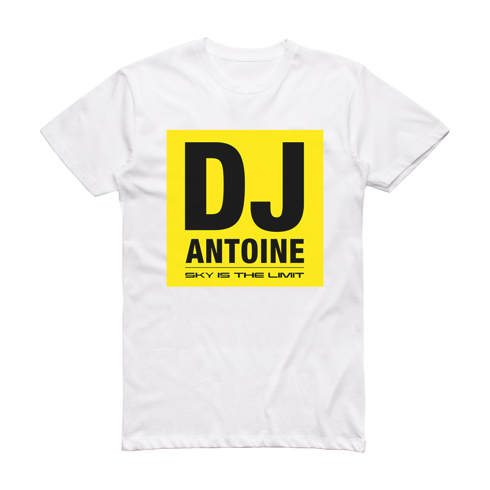 DJ Antoine Sky Is The Limit Album Cover T-Shirt White