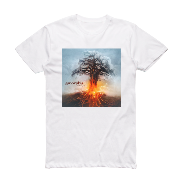 Amorphis Skyforger Album Cover T-Shirt White