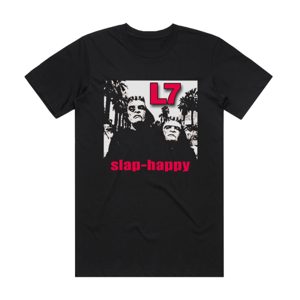 L7 Slap Happy Album Cover T-Shirt Black