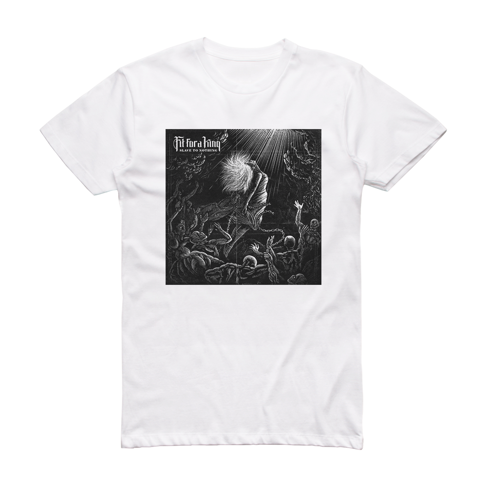 Fit for a King Slave To Nothing Album Cover T-Shirt White