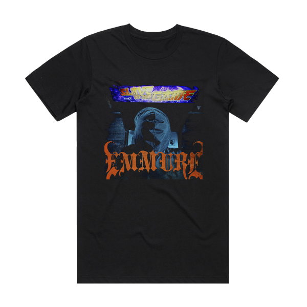 Emmure Slave To The Game Album Cover T-Shirt Black