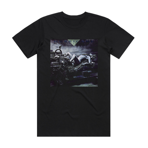 Hurricane Slave To The Thrill 2 Album Cover T-Shirt Black
