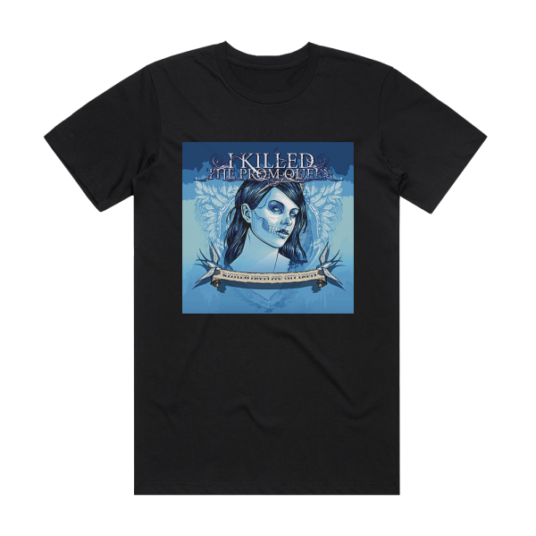 I Killed the Prom Queen Sleepless Nights And City Lights Album Cover T-Shirt Black