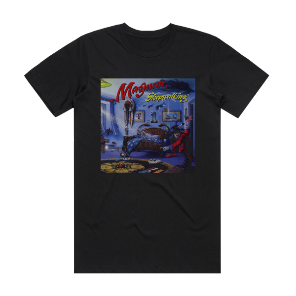 Magnum Sleepwalking Album Cover T-Shirt Black