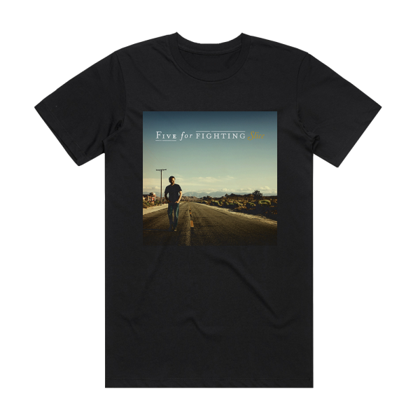 Five for Fighting Slice Album Cover T-Shirt Black