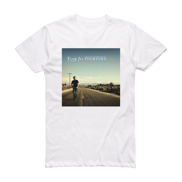 Five for Fighting Slice Album Cover T-Shirt White