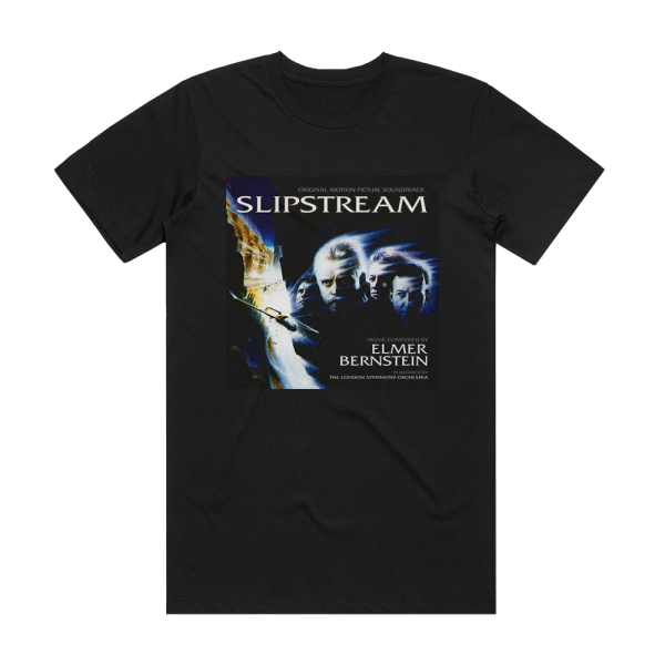 Elmer Bernstein Slipstream Album Cover T-Shirt Black