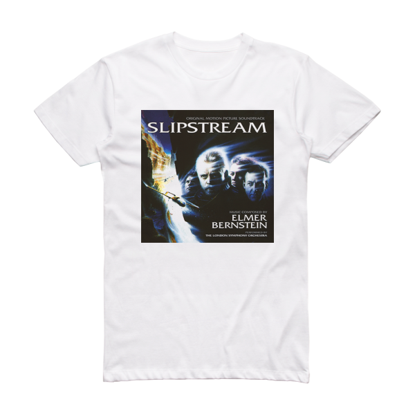 Elmer Bernstein Slipstream Album Cover T-Shirt White