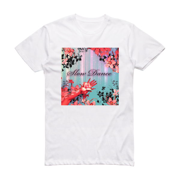 Betty Black Slow Dance Album Cover T-Shirt White