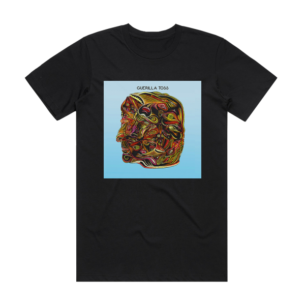 Guerilla Toss Smack The Brick Album Cover T-Shirt Black