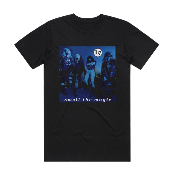 L7 Smell The Magic 2 Album Cover T-Shirt Black