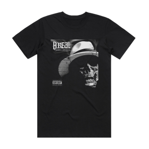 B-Real Smoke N Mirrors Album Cover T-Shirt Black