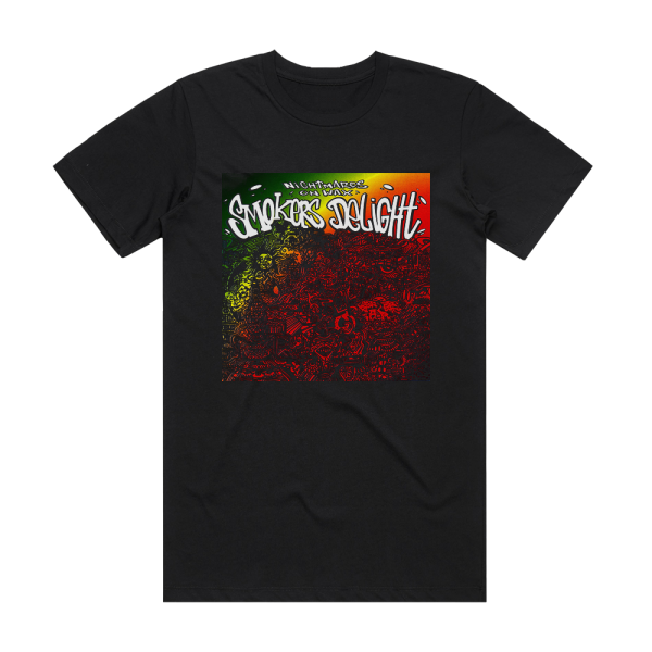 Nightmares on Wax Smokers Delight Album Cover T-Shirt Black