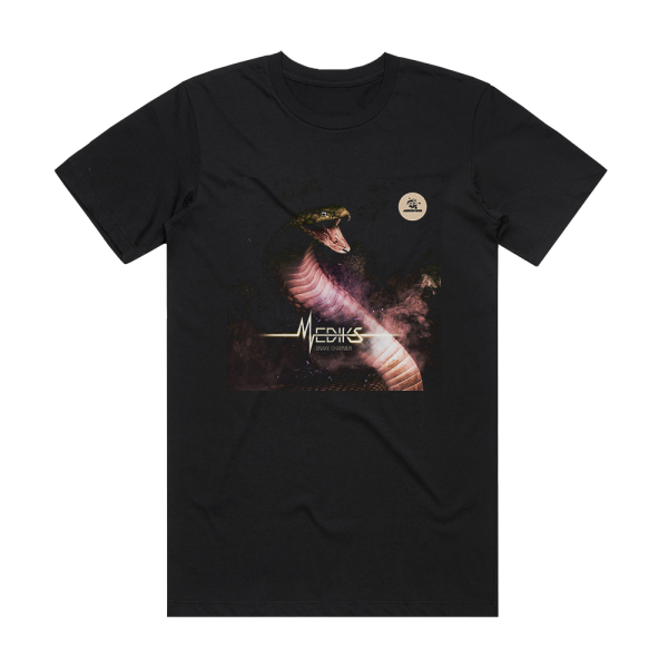 Mediks Snake Charmer Album Cover T-Shirt Black