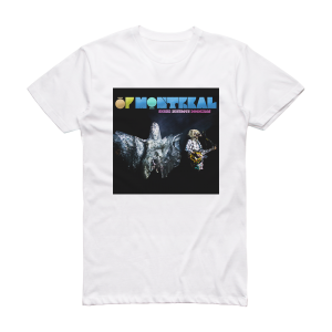 of Montreal Snare Lustrous Doomings Album Cover T-Shirt White