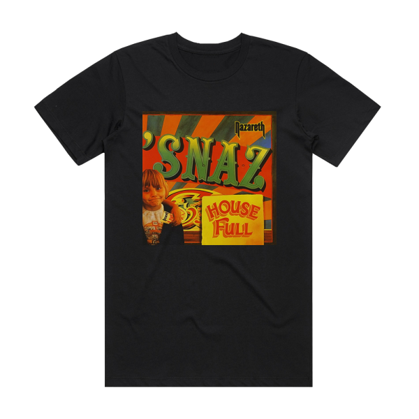 Nazareth Snaz Album Cover T-Shirt Black