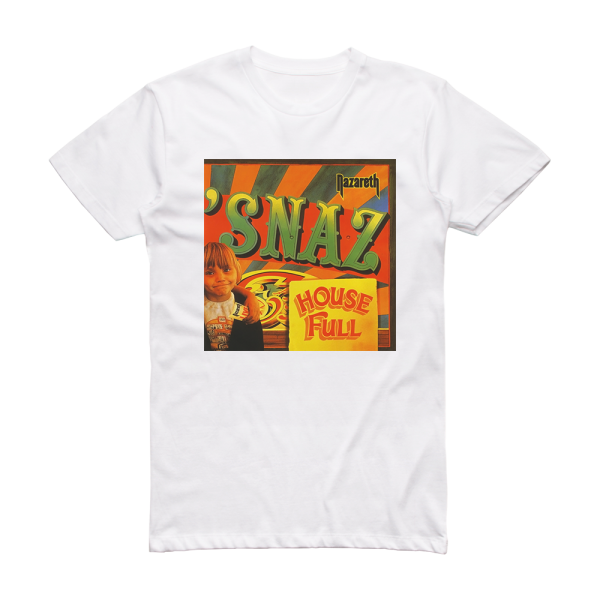 Nazareth Snaz Album Cover T-Shirt White