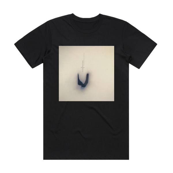 Nine Horses Snow Borne Sorrow Album Cover T-Shirt Black