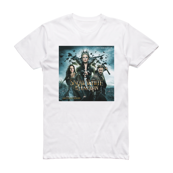 James Newton Howard Snow White The Huntsman 2 Album Cover T-Shirt White