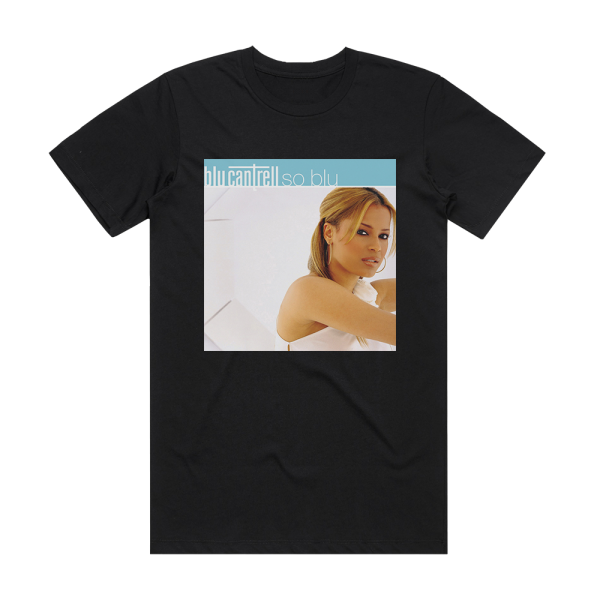 Blu Cantrell So Blu Album Cover T-Shirt Black