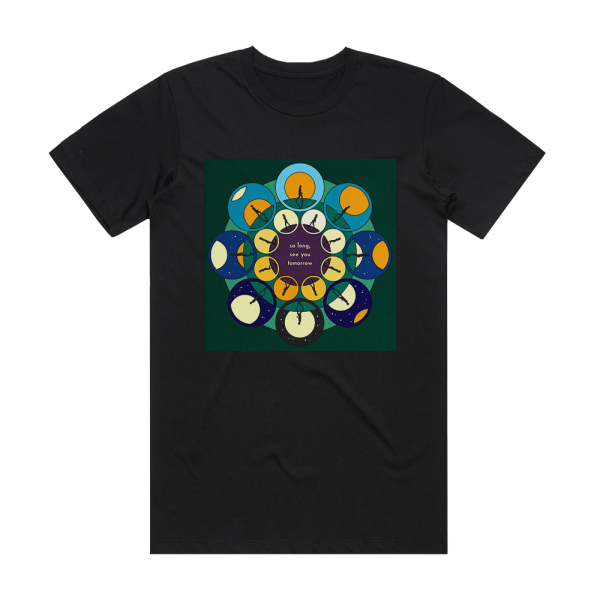 Bombay Bicycle Club So Long See You Tomorrow Album Cover T-Shirt Black