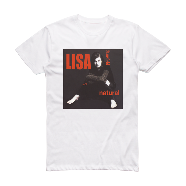 Lisa Stansfield So Natural Album Cover T-Shirt White