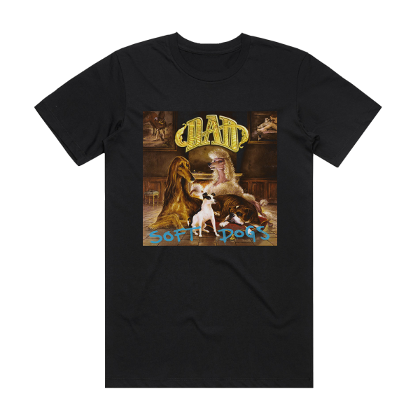 D-A-D Soft Dogs Album Cover T-Shirt Black