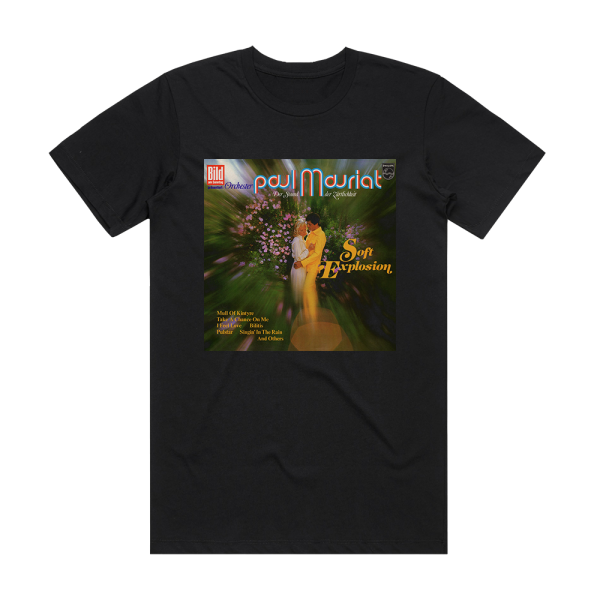 Paul Mauriat Soft Explosion Album Cover T-Shirt Black