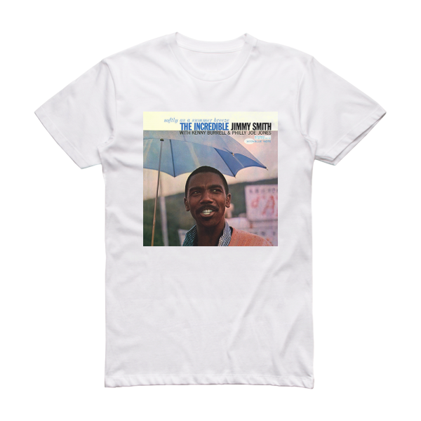 Jimmy Smith Softly As A Summer Breeze Album Cover T-Shirt White