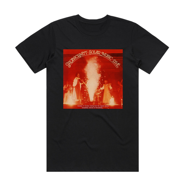 Grobschnitt Solar Music Live Album Cover T-Shirt Black – ALBUM COVER T ...