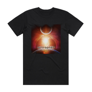 AstroPilot Solar Walk 2 1 Album Cover T-Shirt Black