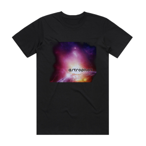 AstroPilot Solar Walk Album Cover T-Shirt Black