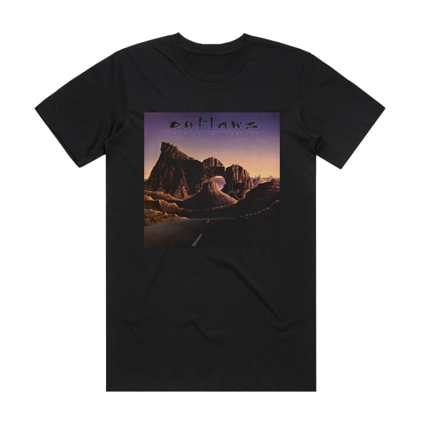 Outlaws Soldiers Of Fortune Album Cover T-Shirt Black