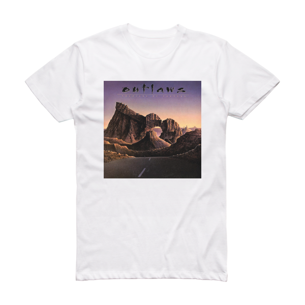 Outlaws Soldiers Of Fortune Album Cover T-Shirt White