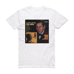 Chet Atkins Solid Gold 68 Album Cover T-Shirt White