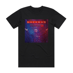 Galahad Solidarity  Live In Konin Album Cover T-Shirt Black