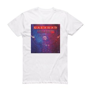 Galahad Solidarity  Live In Konin Album Cover T-Shirt White