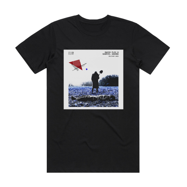 Maceo Plex Solitary Daze Album Cover T-Shirt Black