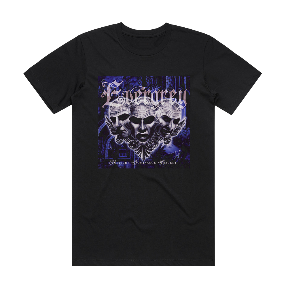 Evergrey Solitude Dominance Tragedy Album Cover T-Shirt Black – ALBUM ...