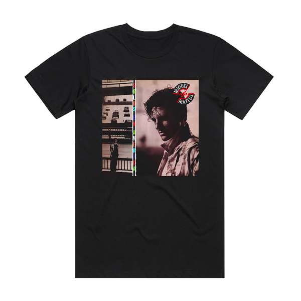 Miguel Mateos Solos En Amrica Album Cover T-Shirt Black