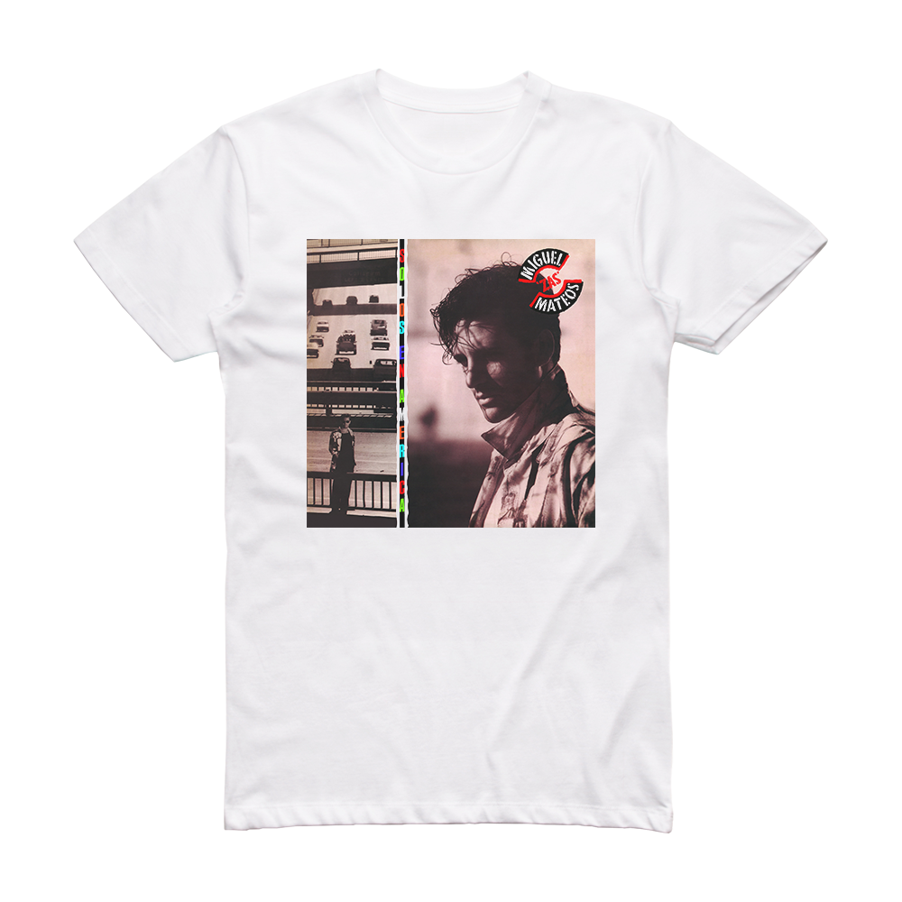 Miguel Mateos Solos En Amrica Album Cover T-Shirt White – ALBUM COVER T ...