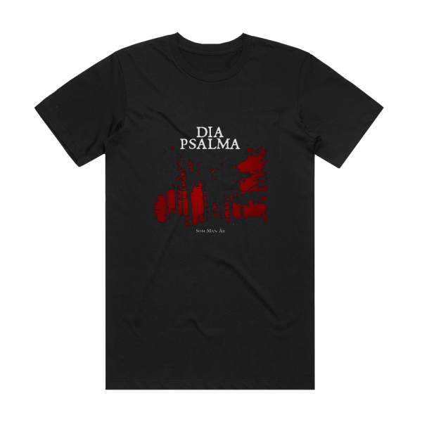 Dia Psalma Som Man R Album Cover T-Shirt Black