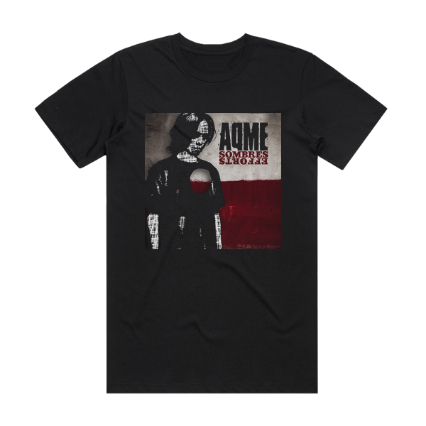 AqME Sombres Efforts Album Cover T-Shirt Black