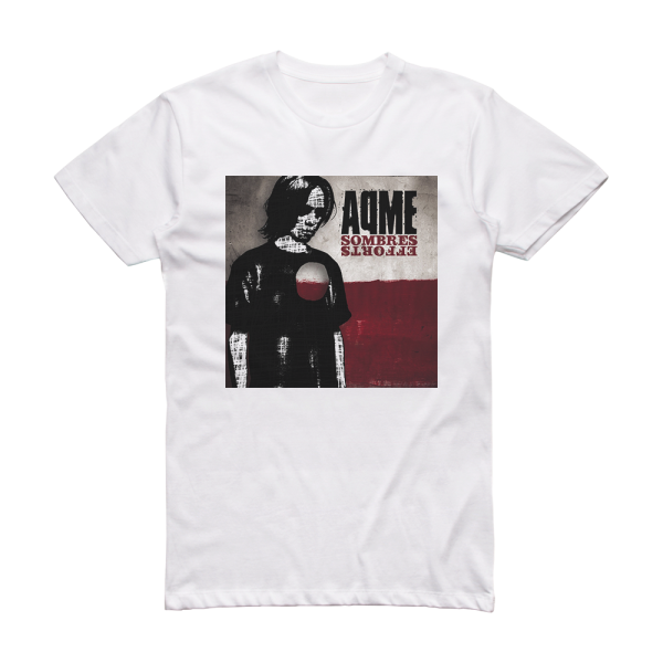 AqME Sombres Efforts Album Cover T-Shirt White