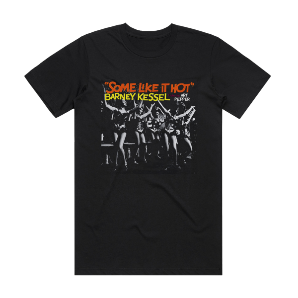 Barney Kessel Some Like It Hot Album Cover T-Shirt Black