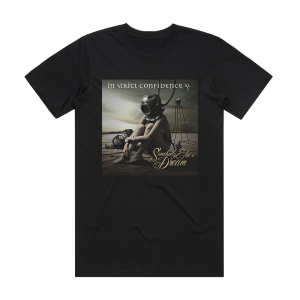 In Strict Confidence Somebody Elses Dream Album Cover T-Shirt Black