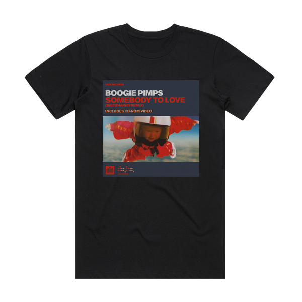 Boogie Pimps Somebody To Love Album Cover T-Shirt Black