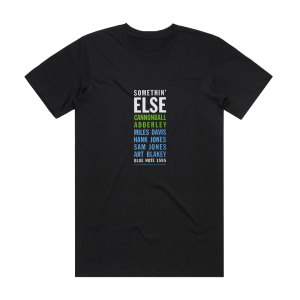 Cannonball Adderley Somethin Else Album Cover T-Shirt Black